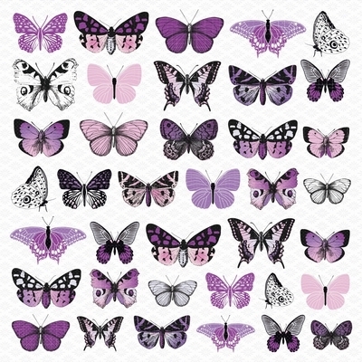 Violet Crush Stickers Sheet